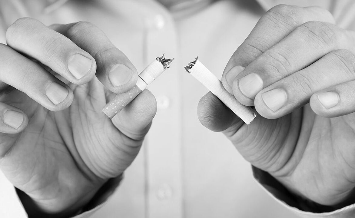 Smēķēšanas atmešana ar prostatītu