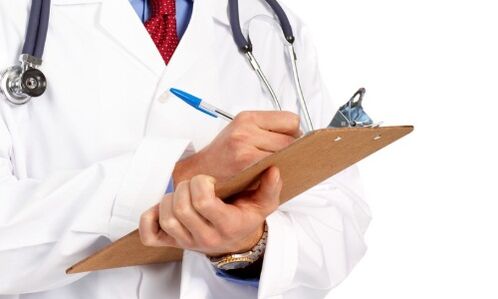 ārsts izraksta hroniska prostatīta ārstēšanu