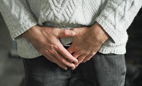 sāpes cirksnī ar prostatītu